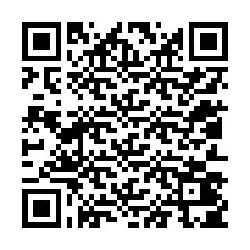 QR код за телефонен номер +12013405318