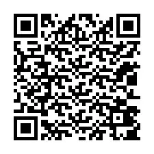 QR kód a telefonszámhoz +12013405325