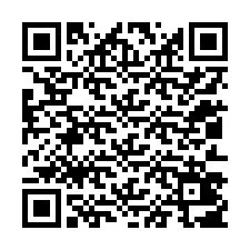 QR kód a telefonszámhoz +12013407614