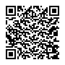 QR-koodi puhelinnumerolle +12013407615