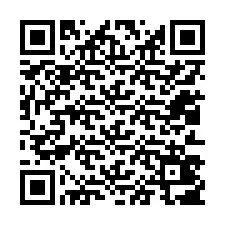 QR-код для номера телефона +12013407617