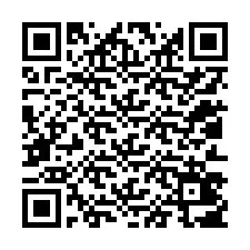 QR-koodi puhelinnumerolle +12013407618