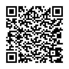 QR-koodi puhelinnumerolle +12013407874