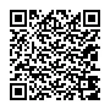 QR kód a telefonszámhoz +12013407875