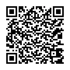 QR-код для номера телефона +12013407881