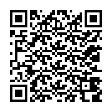 QR kód a telefonszámhoz +12013408899