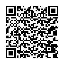 Código QR para número de teléfono +12013408905