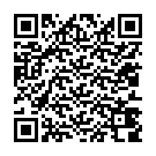 QR код за телефонен номер +12013408906