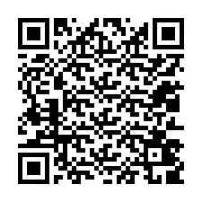 Código QR para número de teléfono +12013409757