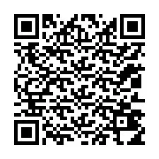 Kode QR untuk nomor Telepon +12013414341