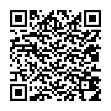 QR-code voor telefoonnummer +12013414342