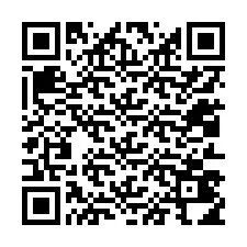 QR код за телефонен номер +12013414343