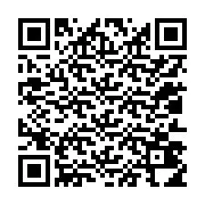 QR-code voor telefoonnummer +12013414348