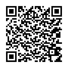 Codice QR per il numero di telefono +12013414350