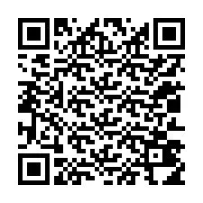 QR Code pour le numéro de téléphone +12013414354