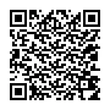 QR код за телефонен номер +12013414358