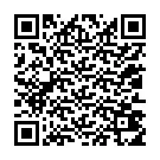 QR kód a telefonszámhoz +12013415348