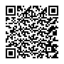 QR-koodi puhelinnumerolle +12013415551