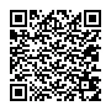 QR код за телефонен номер +12013415553