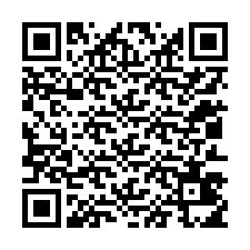 QR-koodi puhelinnumerolle +12013415554