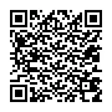 QR код за телефонен номер +12013418107