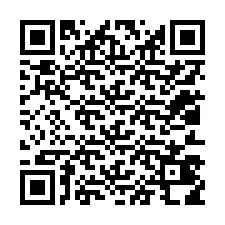 QR kód a telefonszámhoz +12013418109