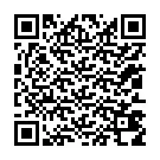 Código QR para número de teléfono +12013418111