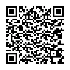 Kode QR untuk nomor Telepon +12013418112