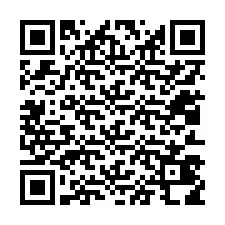 QR код за телефонен номер +12013418113