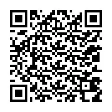 QR код за телефонен номер +12013418114