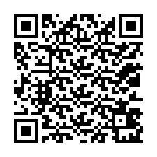 QR код за телефонен номер +12013421519