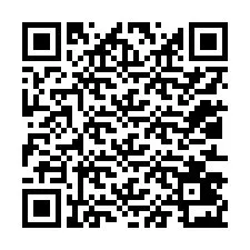 QR kód a telefonszámhoz +12013423789