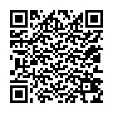 Kode QR untuk nomor Telepon +12013424619