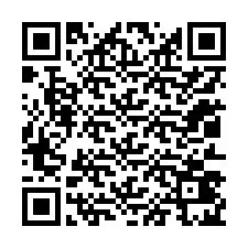 QR-koodi puhelinnumerolle +12013425345