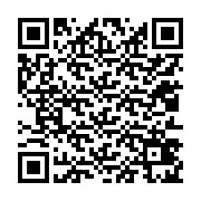 QR код за телефонен номер +12013425642