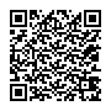 QR код за телефонен номер +12013425819