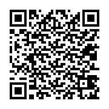 QR-koodi puhelinnumerolle +12013425863