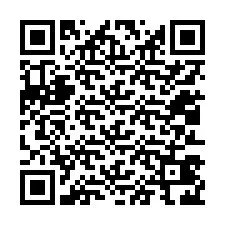 QR код за телефонен номер +12013426073