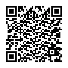 QR-code voor telefoonnummer +12013426728