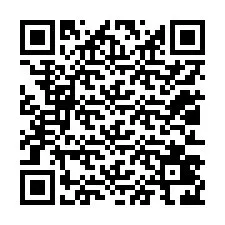 QR код за телефонен номер +12013426729