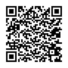 QR код за телефонен номер +12013426787