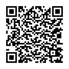 Código QR para número de teléfono +12013427264