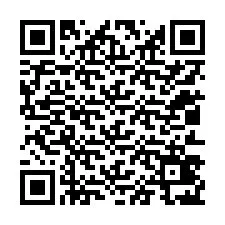 QR код за телефонен номер +12013427644