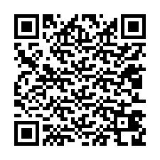 Código QR para número de teléfono +12013428022