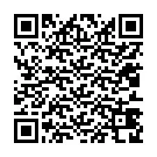 QR-koodi puhelinnumerolle +12013428802