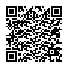 QR kód a telefonszámhoz +12013429123