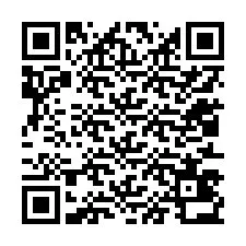 Kode QR untuk nomor Telepon +12013432586