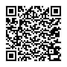 QR-koodi puhelinnumerolle +12013432587