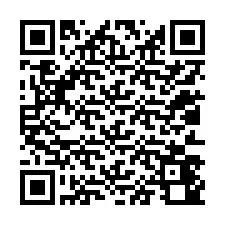 QR kód a telefonszámhoz +12013440318