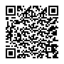 QR kód a telefonszámhoz +12013458818